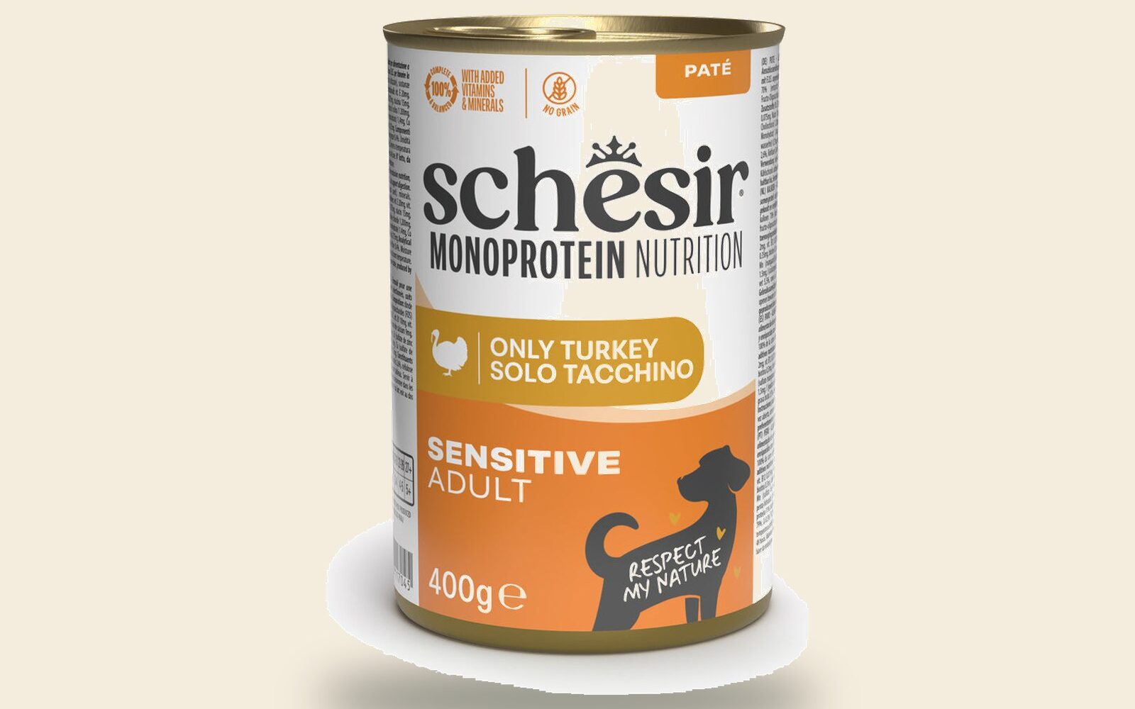 Schesir Monoprotein Adult Tacchino: recensione e analisi del cibo umido