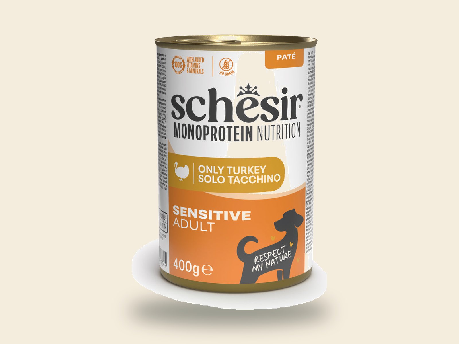 Schesir Monoprotein Adult Tacchino: recensione e analisi del cibo umido